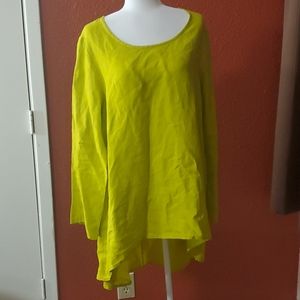 Beautiful Bryn Walker Linen Top sz XL